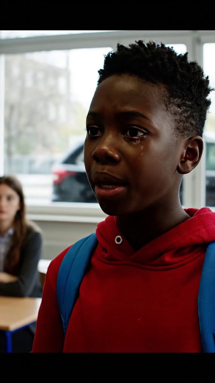 “Mijn vader heeft me geen leugenaar gemaakt, mevrouw”: Nadat een lerares het werk van een zwarte vierdeklasser verscheurde en beweerde dat een jongen uit een huurappartement onmogelijk de zoon van een viersterrengeneraal kon zijn, bereikte een discreet e-mailtje de directie, de directeur werd bleek en iedereen in het klaslokaal besefte dat de volgende persoon die de deur binnenkwam alles op zijn kop zou zetten