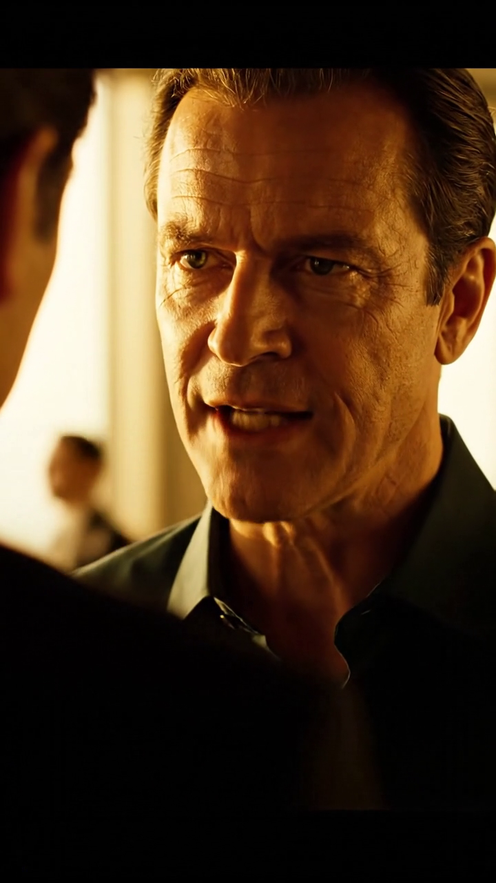 At my son’s first wedding anniversary party at a private club in downtown Atlanta, his father-in-law grabbed my elbow, steered me toward the service tables, and said under his breath, “Old man, go sit over there.” I didn’t argue a word—until a man at the far end of the room suddenly stood up, looked straight at me, and the whole party started changing color.