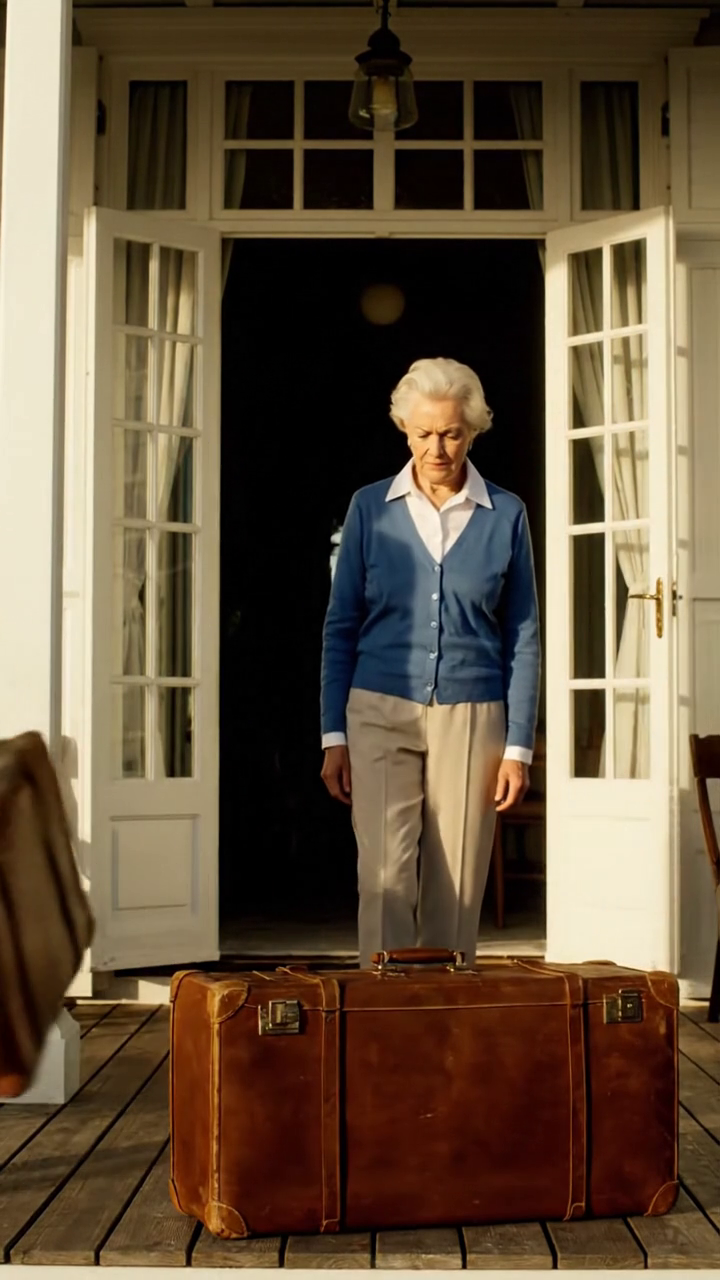 Ik erfde een oude blokhut aan het meer, terwijl mijn zoon een penthouse in Miami kreeg. Mijn schoondochter bekeek me van top tot teen en grijnsde toen: “Die plek staat je goed.” Ze duwden vier koffers naar de deur en zeiden dat ik onmiddellijk moest vertrekken. Mijn eerste nacht in die blokhut bracht een geheim aan het licht dat mijn man verborgen had gehouden.