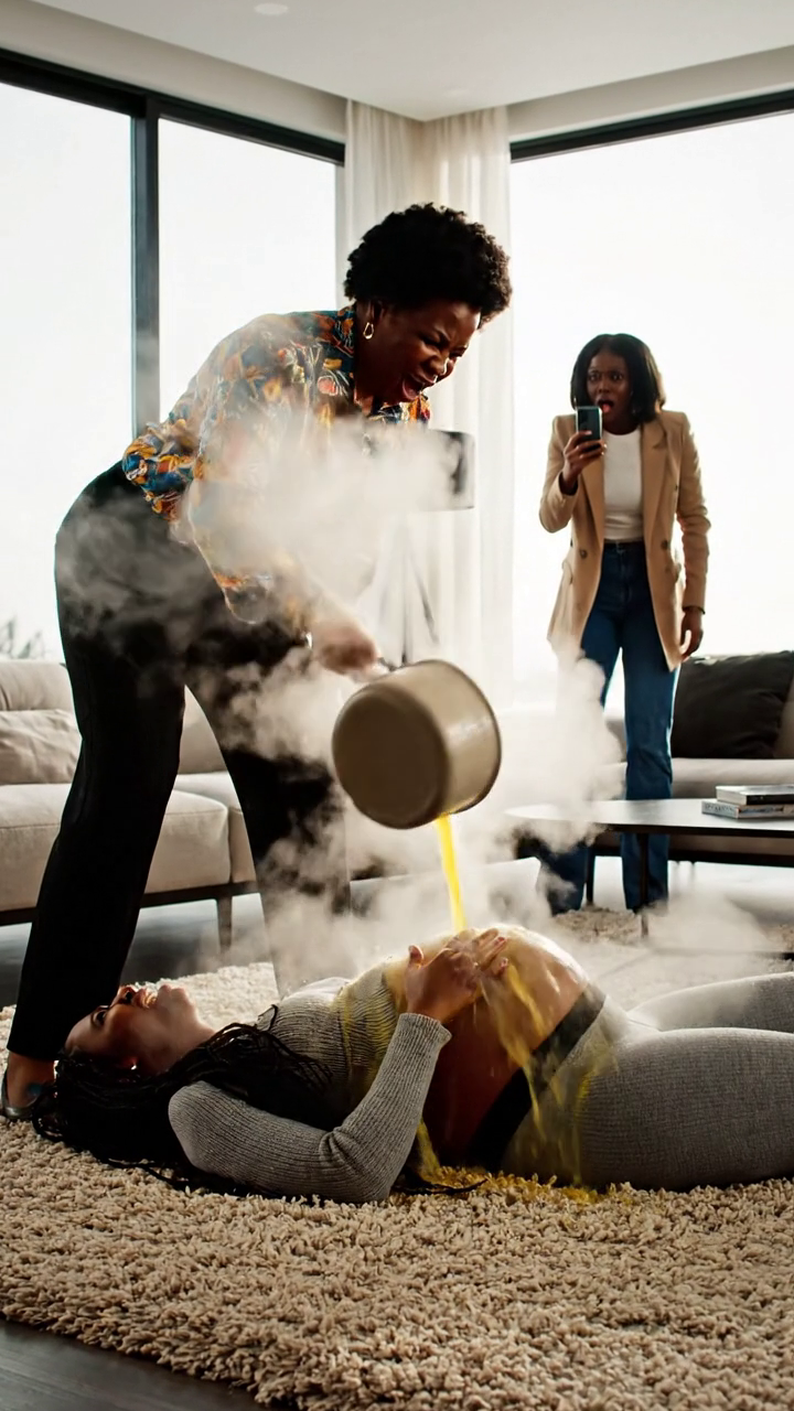 Een momentje… – “Ik was zes maanden zwanger toen mijn schoonmoeder de pan oppakte en zei: ‘Dit zal je leren mijn zoon te…