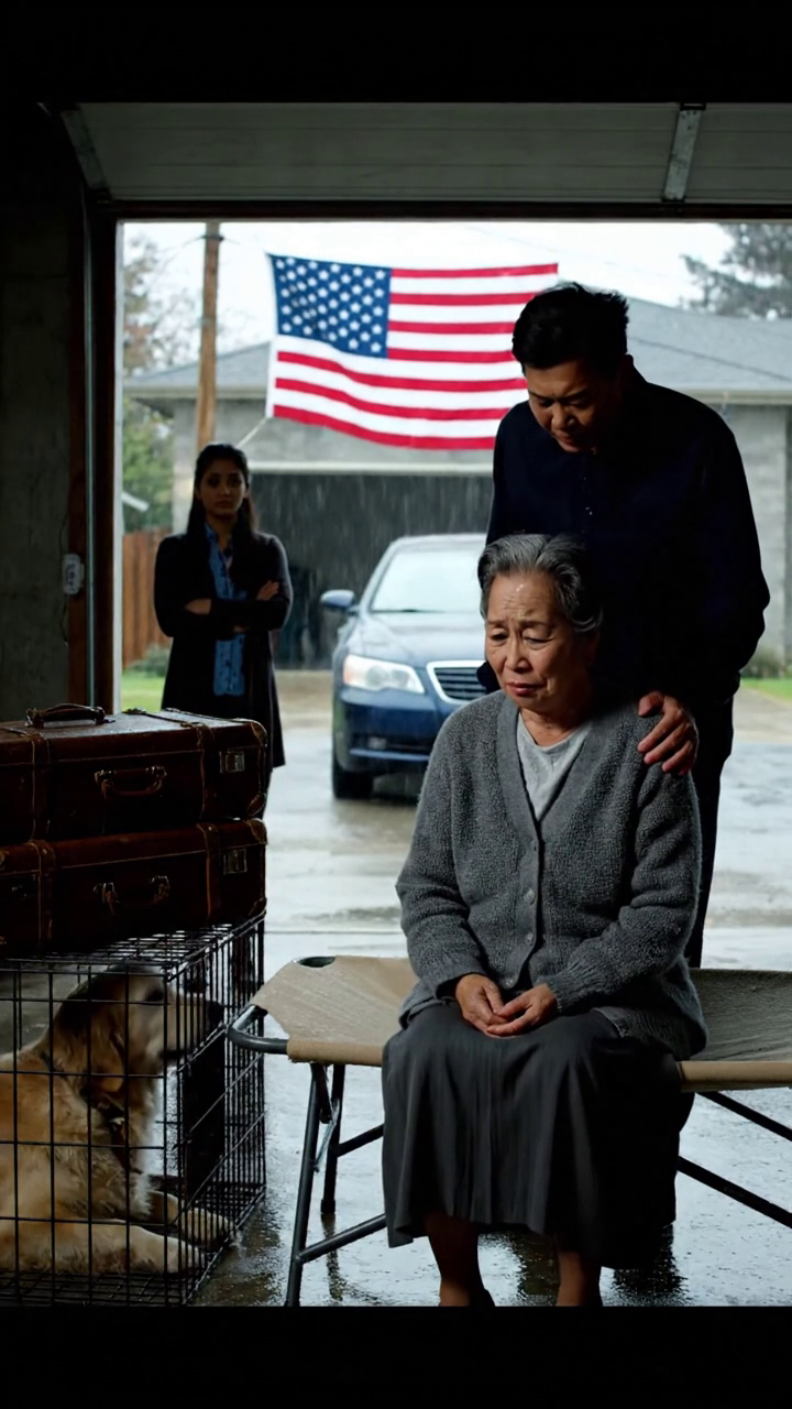 When my husband passed away, I kept quiet about the nineteen million dollars and the mansion he left me. That night, my daughter-in-law tossed my luggage into the garage and said coldly, “From now on, you’ll be sleeping in the garage, next to the dog’s kennel.” I just smiled, because I was ready to change the rules and make her regret her cruelty.