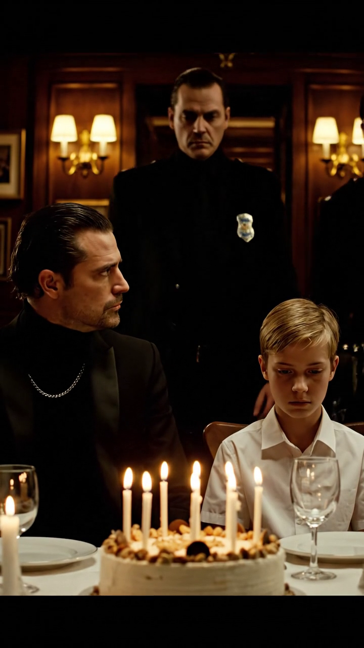 We vierden de tiende verjaardag van mijn zoon in een restaurant. Mijn vrouw verontschuldigde zich en ging even naar het toilet. Plotseling greep mijn zoon mijn hand. “Papa, we moeten gaan. Nu. Laat mama hier achter.” Ik vroeg: “Wat? Waarom?” Hij keek me aan met tranen over zijn wangen. “Alsjeblieft, geloof me. Als we blijven… zal er iets vreselijks gebeuren.” Net toen hoorde ik achter me…