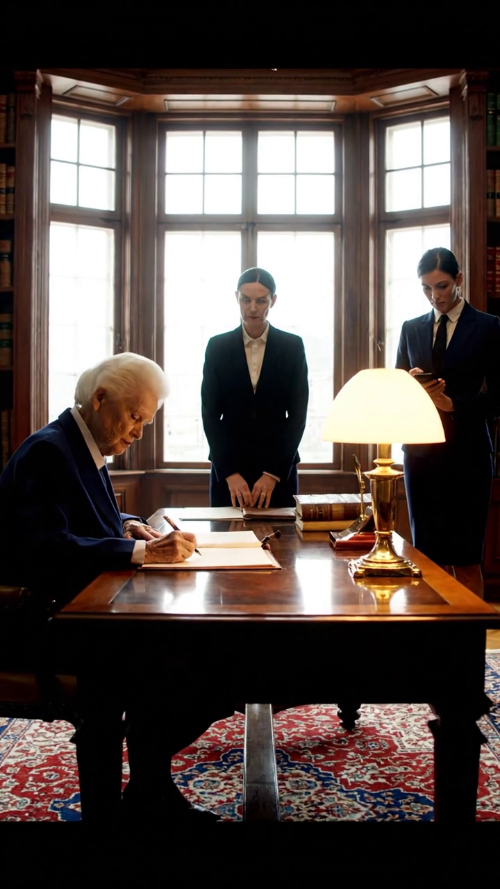 Na de dood van mijn man zeiden zijn kinderen: “We willen de nalatenschap, het bedrijf – alles.” Iedereen dacht dat ik gek was geworden. Tijdens de laatste zitting tekende ik de papieren. De kinderen glimlachten – totdat hun advocaat bleek werd toen hij ze las. TOEN HIJ ZE LAS.