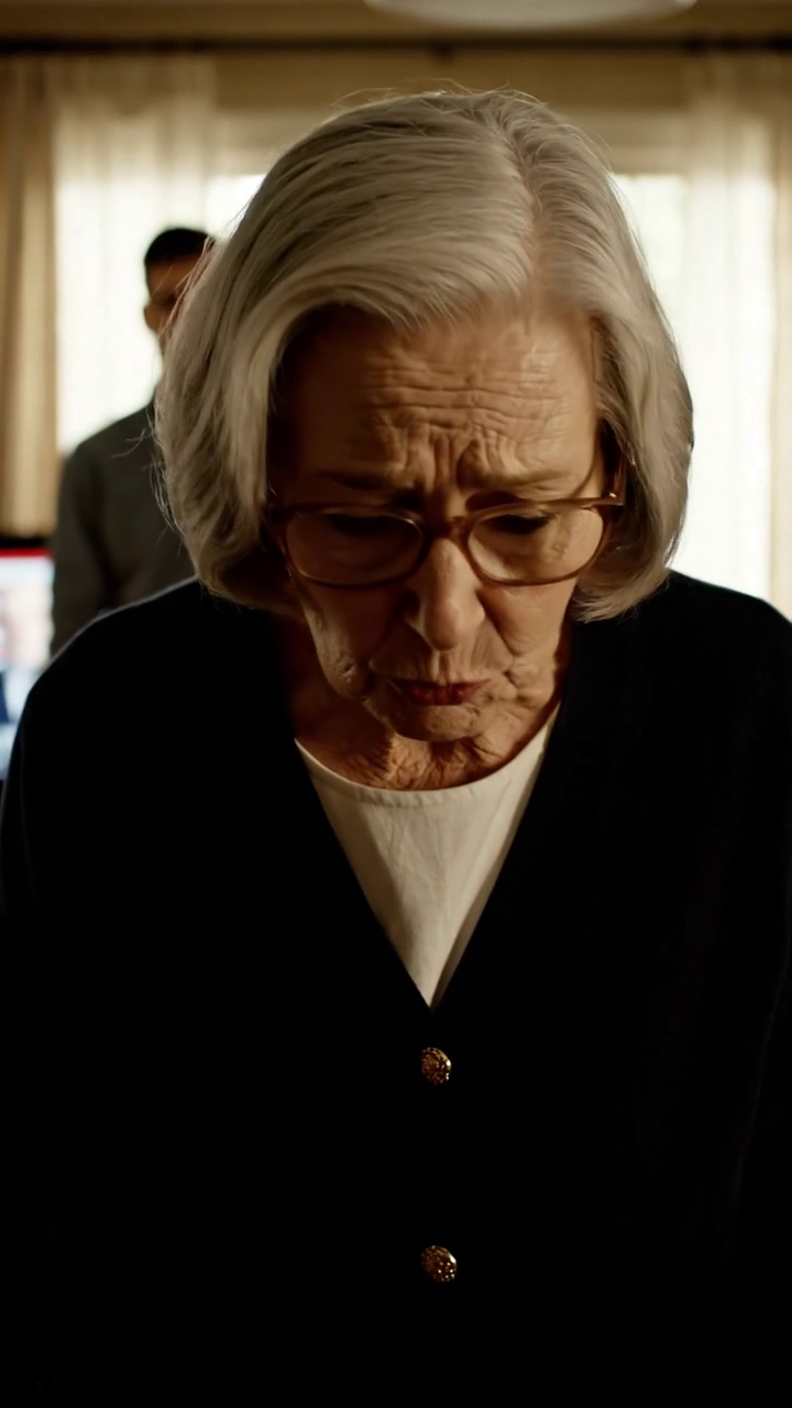 My daughter-in-law walked into my living room, shut off my TV, and said, “The family room is mine now—go watch in your bedroom,” and my son stared at the carpet like I’d already disappeared, so I grabbed my keys and left… and the next morning, a man in a suit rang my doorbell.