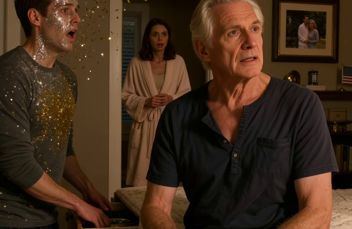 Mijn schoonzoon dacht dat ik sliep, dus glipte hij terug mijn kamer in en opende de lade waar ik de sleutel van de kluis bewaarde, alsof hij de weg al jaren kende. Wat me het meest huiveringwekkend vond, was niet zozeer de trilling van zijn hand toen hij aanraakte wat erin zat, maar de manier waarop zijn gezicht in een fractie van een seconde verstijfde, alsof hij zich net realiseerde dat ik meer wist dan hij dacht.