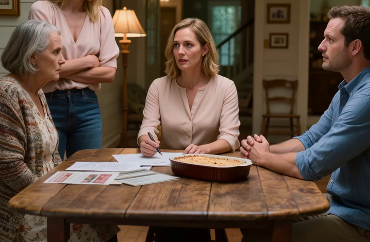 Ik kocht ons droomhuis met zwembad, en toen kondigde mijn man aan dat zijn moeder en zus er ook in zouden trekken