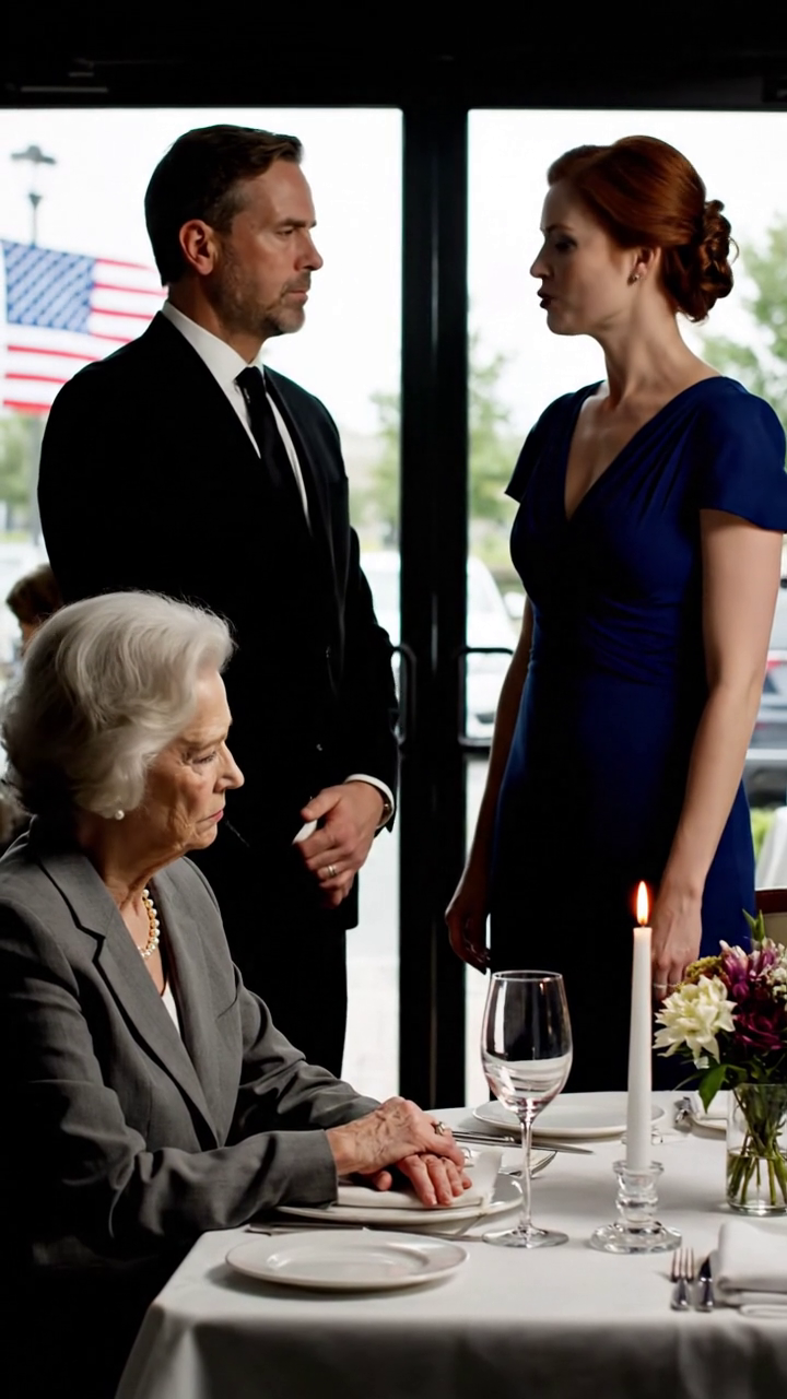 “We don’t serve extra food,” my daughter-in-law Marlene said, sliding a glass of water toward me while her whole family ate lobster. My son added, “You should know your place, Mom.” I just smiled and said, “Noted.”