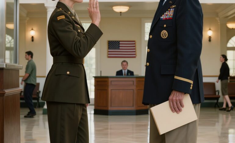 Ik gebaarde ‘Hallo’ naar een oudere veteraan in het bezoekerscentrum. Ik had niet door dat een hoge commandant toekeek. De volgende ochtend stond de naam van mijn vader weer voor me.