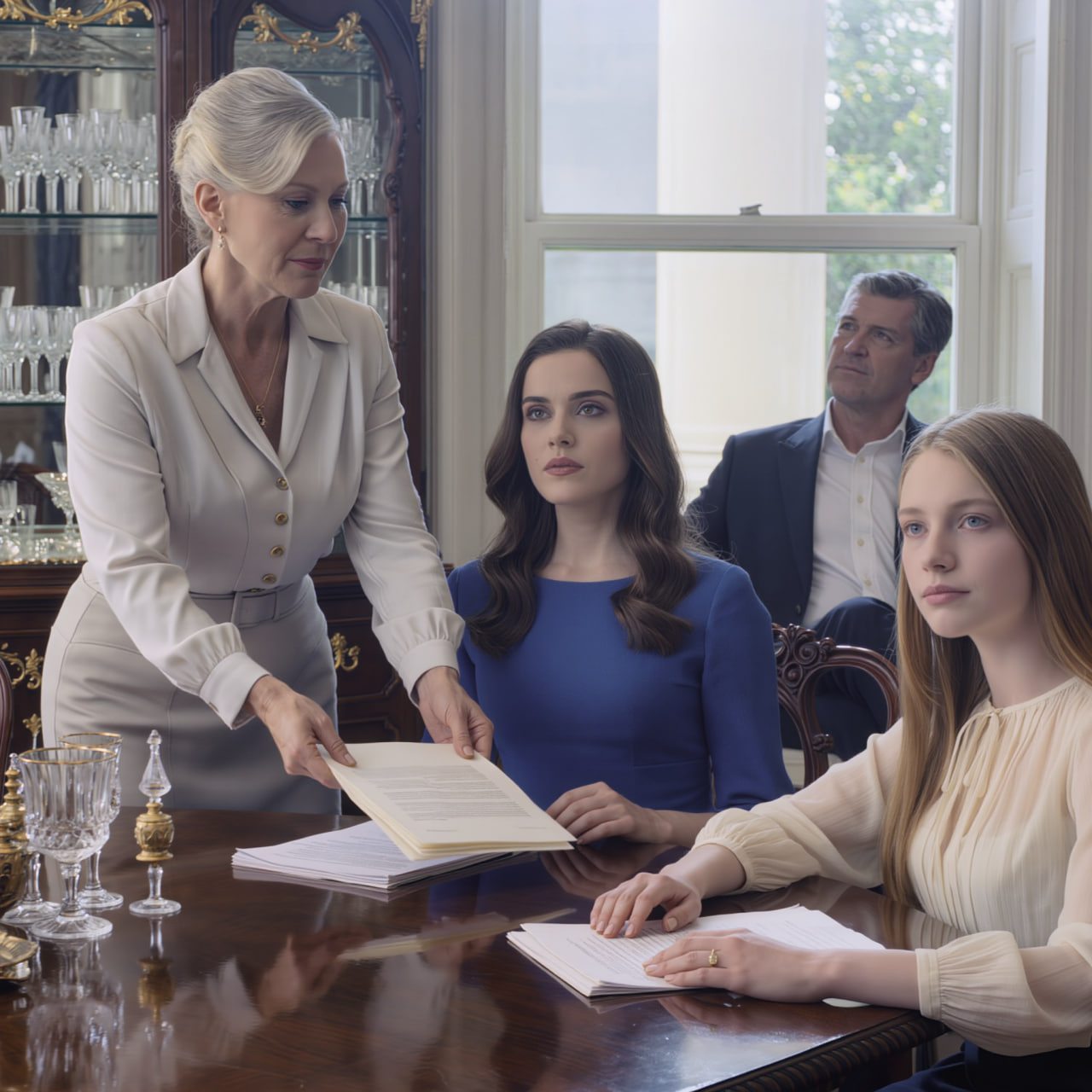 ‘Je behoudt hier nog steeds een rol, Lauren, alleen onder die van je zus. Zij verdient het. Ze heeft jou,’ zei mijn vader in de gezellige setting met witte wijn en kaarslicht. Ze droegen het hele bedrijf van 4,8 miljoen dollar, dat ik in dertien jaar tijd van de grond af had opgebouwd, over aan mijn zus. Ik glimlachte, knikte en vertrok. Vijf maanden later…