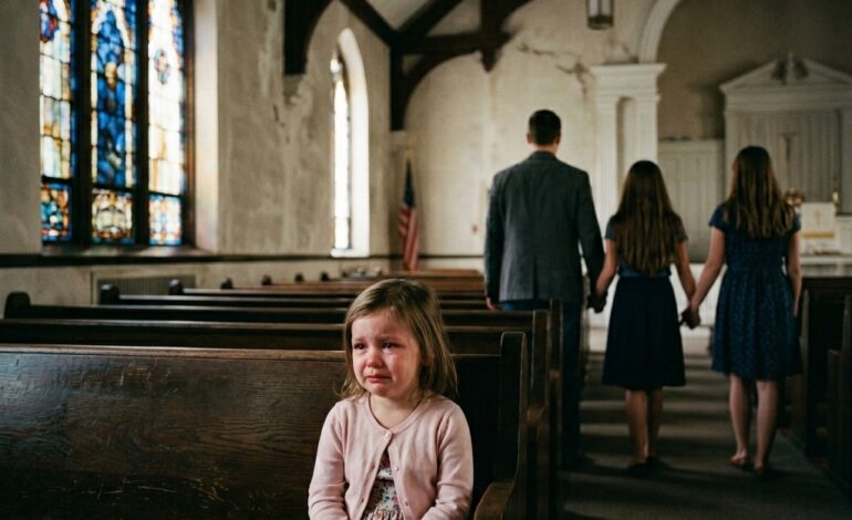 Toen ik vier jaar oud was, zette mijn moeder me op een bankje in een kerk en zei: ‘Blijf hier. God zal voor je zorgen.’ Daarna draaide ze zich om en liep weg, glimlachend, hand in hand met mijn vader en zus. Ik was te verbijsterd om te huilen – ik kon alleen maar blijven zitten en toekijken hoe ze me achterlieten. Maar twintig jaar later kwamen ze diezelfde kerk binnen, keken me recht aan en zeiden: ‘Wij zijn je ouders. We zijn gekomen om je mee naar huis te nemen!’ – Verhaal