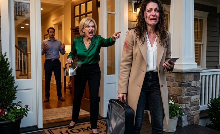 Mijn schoonmoeder noemde me een bedelaar, gooide heet water naar me en zette me het huis uit zonder te weten dat ik $50.000 per maand verdien. Later kwam ze terug en smeekte om mijn hulp. – Royals