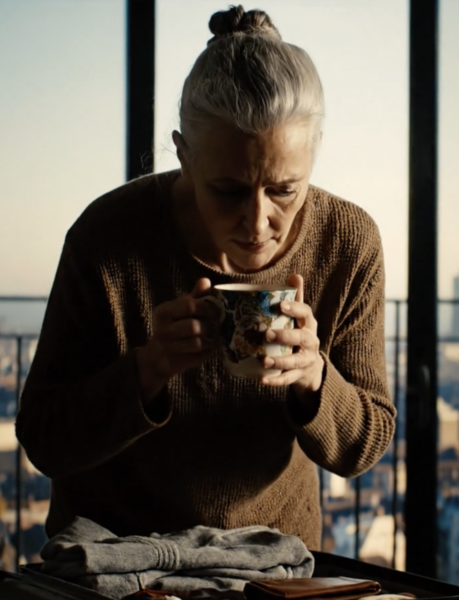 Die ochtend gooide mijn schoondochter een vettige doek op mijn schoot en stak daarmee per ongeluk mijn hele pensioenleven in brand.