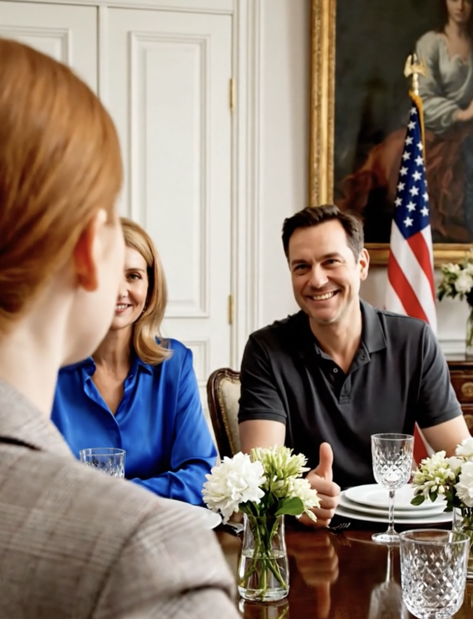 Mijn ouders zeiden: “We hebben ons hele leven opgeofferd om jou op te voeden, dus jouw succes is ook ons ​​succes,” en vervolgens eiste mijn vader 50% van de aandelen van mijn bedrijf op. Ik glimlachte alleen maar, legde een dunne blauwe map op de eettafel… en ze werden allebei doodstil, alsof alle lucht uit hun longen was gezogen.