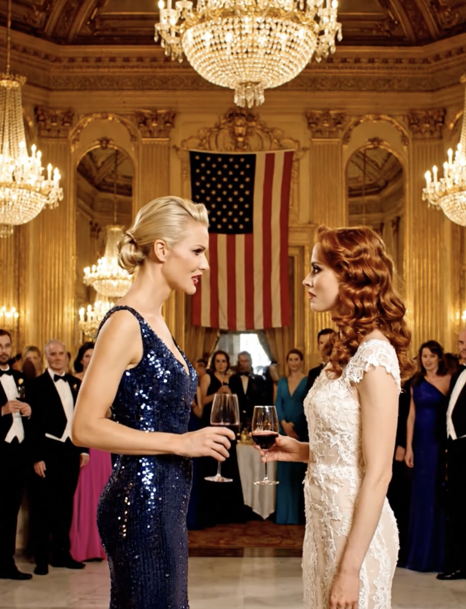 Op het huwelijksfeest morste ik een druppel water op de jurk van mijn schoondochter, waarop zij haar wijnglas naar mijn gehuurde trouwjurk van $50.000 gooide; wat ik vervolgens deed, deed haar beseffen met wie ze te maken had…