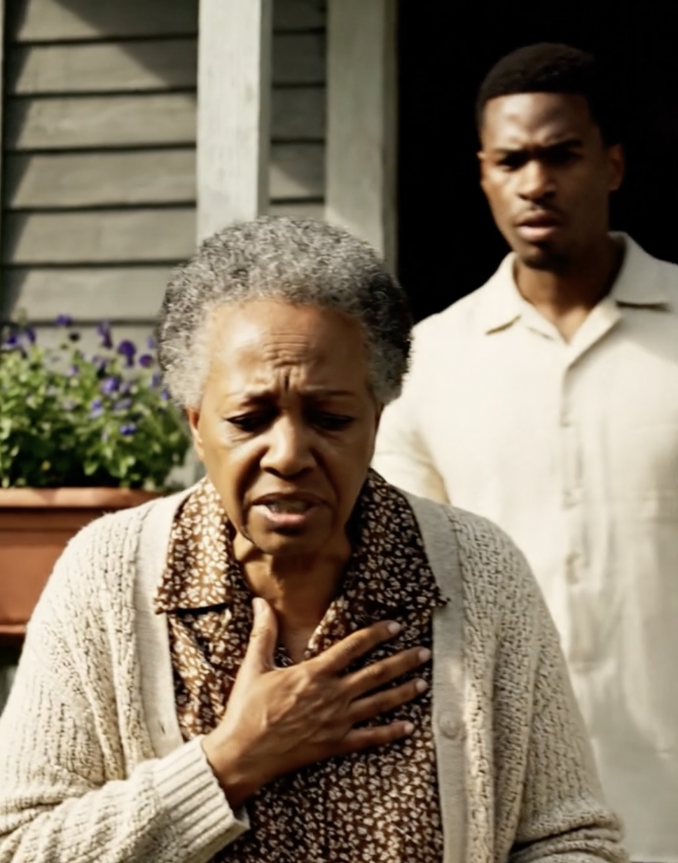 Ik vloog het hele land door om mijn zoon te verrassen, maar toen hij me buiten liet wachten alsof ik er niet thuishoorde, wilde ik bijna voorgoed weggaan… Tot ik de waarheid achter die gesloten deur ontdekte.