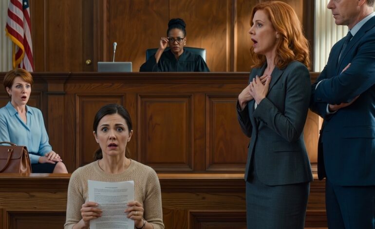 Siskoni avasi seitsemän luottokorttia nimissäni, ja vanhempani sanoivat: ”Hän on perhettä – voit maksaa sen pois hitaasti.” Menetin asunnon, jota varten olin säästänyt viisi vuotta, ja sitten istuin oikeudessa, kun äitini haukkui minua kostonhimoiseksi ja tuomari selasi vanhempieni osoitteeseen liittyviä asiakirjoja – kunnes hän nosti katseensa ja sanoi: ”Pysy paikallasi. Minulla on yksi kysymys.” – Uutiset