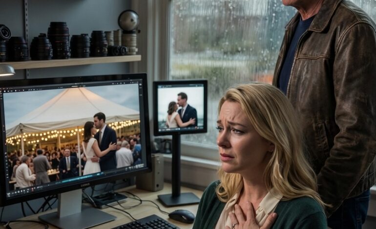 Kaksi viikkoa häideni jälkeen valokuvaaja soitti ja käski minua olemaan kertomatta vanhemmilleni vielä, koska hän oli löytänyt jotain, joka minun piti nähdä ensin. Kun istuin hänen studiossaan katsellen peilistä heijastusta hääteltan takana ja kuvasin mieheni ja morsiusneidon, joiden olemassaolosta he eivät tienneet, tajusin, että elämäni onnellisinta päivää oli käytetty peiteaseena jollekin paljon rumemmalle – Uutiset