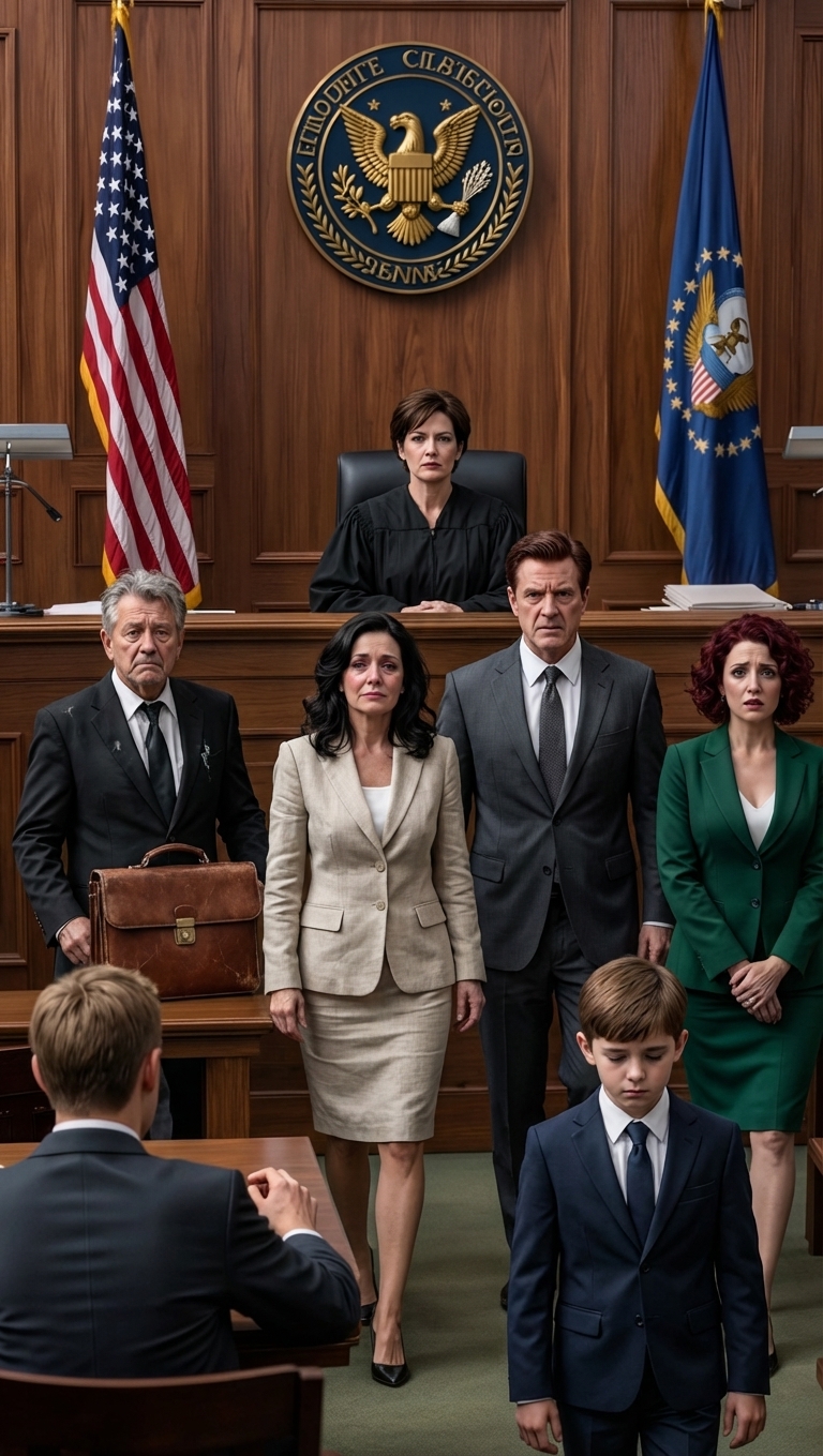 ”Vanhempani heittivät minut ulos, kun tulin raskaaksi kuusitoistavuotiaana. Sitten kaksikymmentäyksi vuotta myöhemmin he haastoivat oikeuteen 1,6 miljoonaa dollaria, jotka isoäitini jätti minulle salaa, ja kävelivät oikeuteen hymyillen kuin he olisivat vihdoin voittamaan – kunnes heidän oma asianajajansa katsoi ylös penkille” – Uutiset