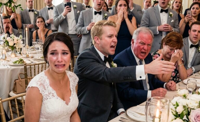 vid.lifestruepurpose.org /26964/ En halunnut siirtää hääpäivääni siskoni risteilyn takia, joten vanhempani jättivät sen väliin. “Päivämäärät menevät päällekkäin. Ihmisten ei tarvitse muuttaa kaikkea sinun takiasi”, isä sanoi. Olin hiljaa, kunnes mieheni nousi seisomaan ja sanoi… Satakahdeksankymmentä vierasta vaikeni…