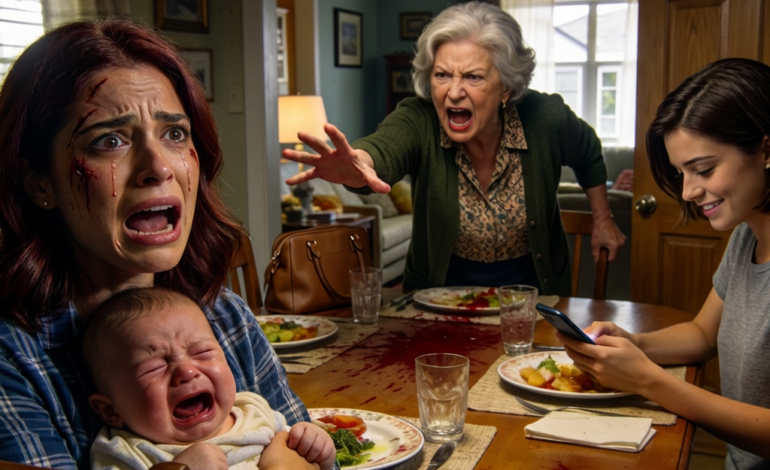 Illallisella vauvani alkoi itkeä, ja äitini löi kätensä pöytään. “Turpa kiinni, vauva! Tämä talo ei ole loisia varten!” hän huusi. Siskoni tuskin nosti katsettaan puhelimestaan, vaan virnisti ja sanoi: “Vuokra erääntyy tänään. Jos et pysty maksamaan, häivy.” Kävelin ulos kyyneleet silmissä vauva sylissäni. Mutta kuusi kuukautta myöhemmin heidän puhelimensa soivat taukoamatta. – Tarina