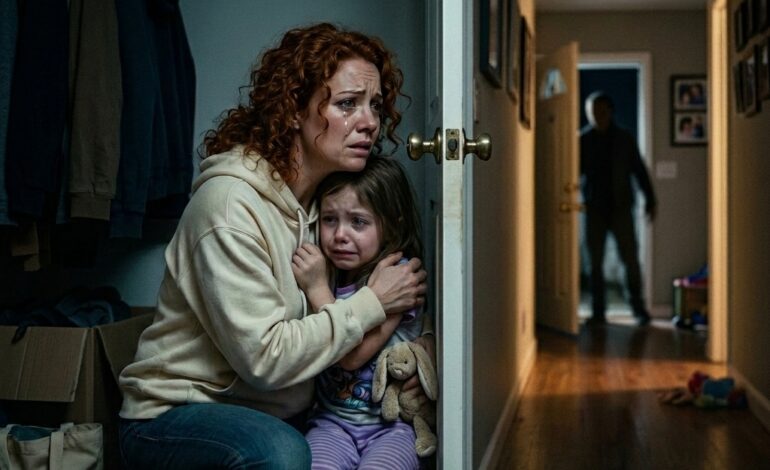 Hij schopte haar de regen in met een zak rijst, maar daarin zat een briefje: “Vergeef me, mam, ik hou stiekem van je.”