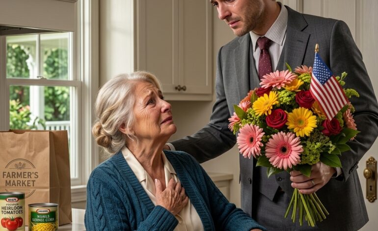 Op Moederdag kwam mijn miljonairzoon mij bezoeken met bloemen en vroeg vriendelijk of ik tevreden was met de 5.000 dollar die mijn schoondochter Clara mij…