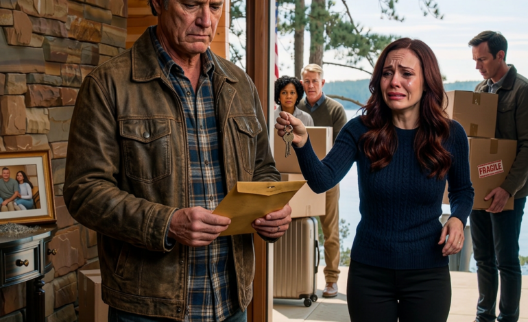 Mijn dochter heeft mijn vakantiehuis aan het meer afgepakt en aan de familie van haar man gegeven. Ze zei: “Het is nu van hen…”