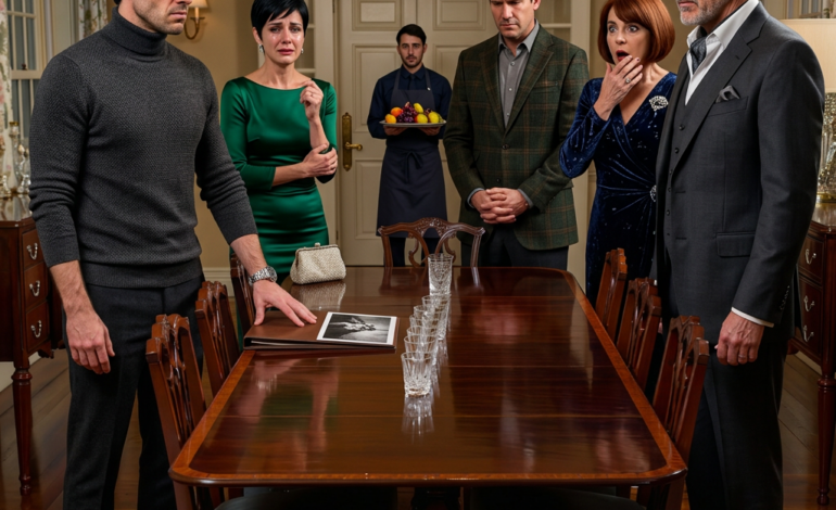 Tijdens het familiediner stelde mijn zus haar nieuwe vriend voor – en om de een of andere reden bleven ze allemaal naar mij staren. Toen hij vroeg wat ik voor werk deed, onderbrak mijn moeder me: “Laten we het vanavond simpel houden.” Een paar mensen grinnikten. Mijn zus voegde eraan toe: “Misschien kun je deze keer gewoon de korte versie geven.” Ik glimlachte alleen maar… totdat hun gezichten verstijfden.