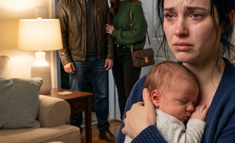 Een momentje… – Drie maanden na de bevalling bloedde ik nog steeds toen de voordeur open klikte. Mijn man leek niet eens schuldig….