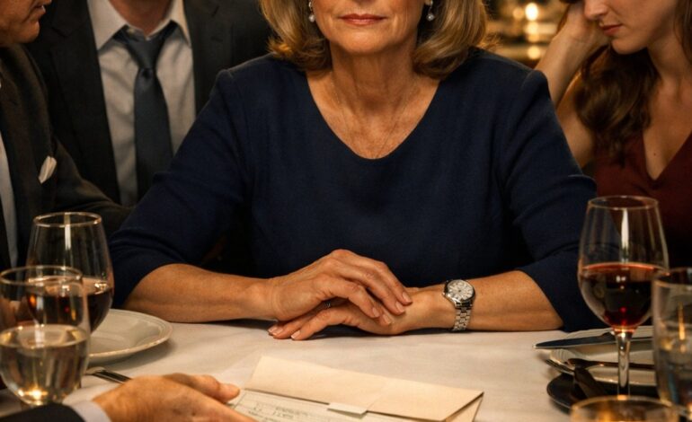 Een momentje… – Ik liet mijn schoonzoon altijd geloven dat ik gewoon een stille weduwe was die met een krap budget leefde. Dus…