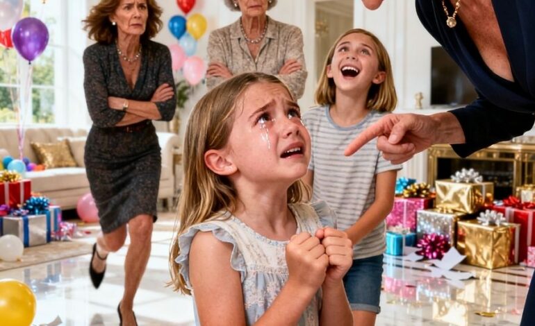 Ze vertelde mijn 9-jarige dochter dat ze nooit een huis zou bezitten — de volgende ochtend kwam ons gezin erachter waar hun geld echt vandaan kwam. Mijn zus zei het terloops, alsof ze het weerbericht gaf, alsof ze mijn kind een plezier deed door haar alvast voor te bereiden op de teleurstelling, en de nicht van mijn nichtje lachte hardop met haar mee, zo’n lach die je al overvalt voordat je er iets tegen kunt doen.