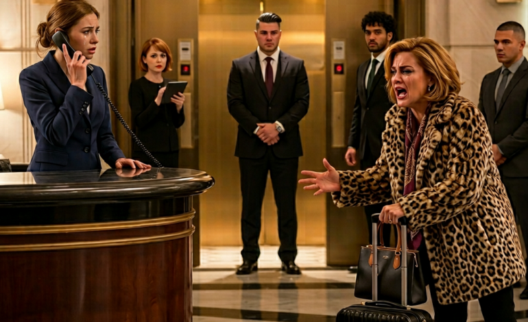 Een gast eiste een presidentiële suite: ‘Mijn verloofde is de eigenaar van dit hotel’, dus ik belde hem: ‘Schat, kom snel!’