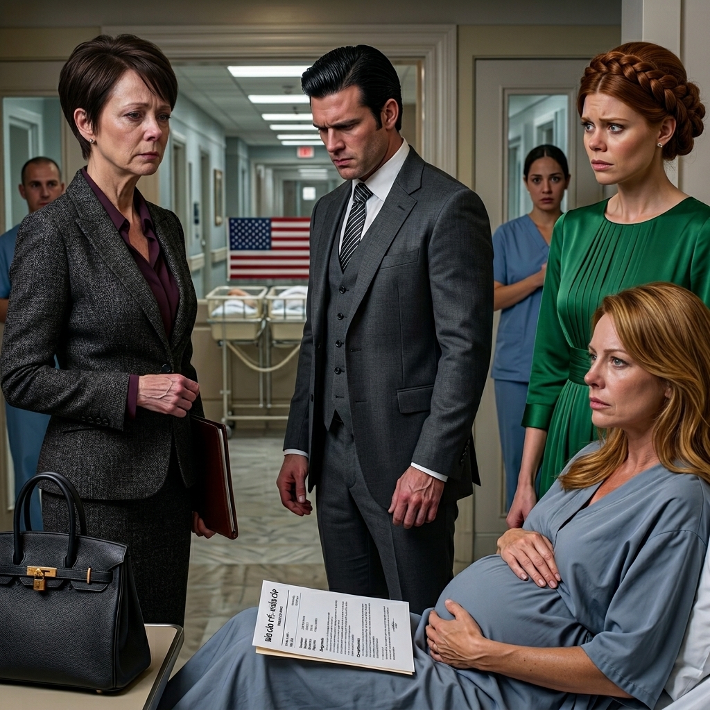 Mijn schoonmoeder bood me 22 miljoen dollar aan om mijn pasgeboren tweeling in de steek te laten… Dus ik heb getekend