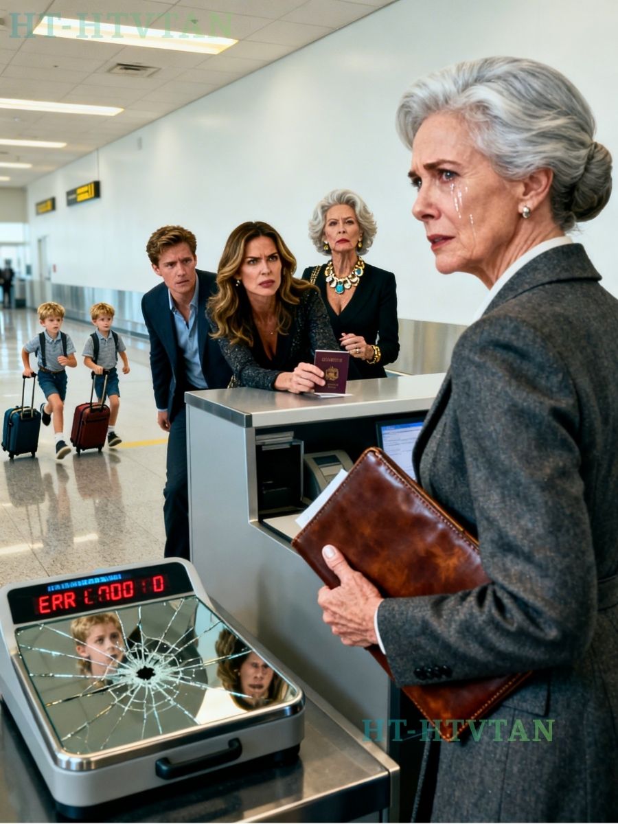 Ik had vliegtickets gekocht voor het hele gezin, maar op het vliegveld zei mijn schoondochter: “We hebben jullie ticket aan mijn moeder gegeven. De kleinkinderen zijn dol op haar.” Mijn zoon was het daarmee eens. Ik knikte zwijgend en liep weg. En een minuut later deed ik iets waardoor ze me smeekten hun reis te annuleren. Hartsfield Jackson International Airport bruiste als een verstoorde bijenkorf, de lucht was dik van rollende koffers, overlappende aankondigingen en de rusteloze energie van mensen die zweefden tussen waar ze waren en waar ze hoopten te zijn.