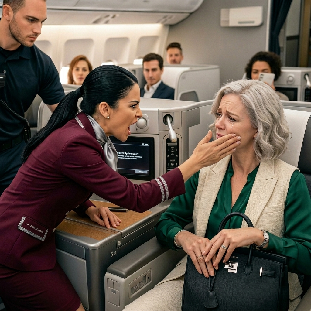 Een stewardess gaf een zwarte CEO een klap in zijn gezicht in haar eigen vliegtuig – 10 minuten later ontsloeg ze zijn hele team