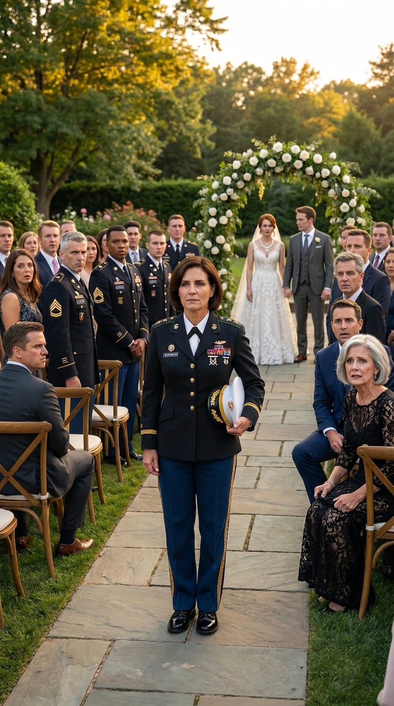 Een momentje… – Mijn familie zei dat ik mijn uniform niet mocht dragen op de bruiloft van mijn broer. ‘Soldaten zijn gênant.’ Maar…