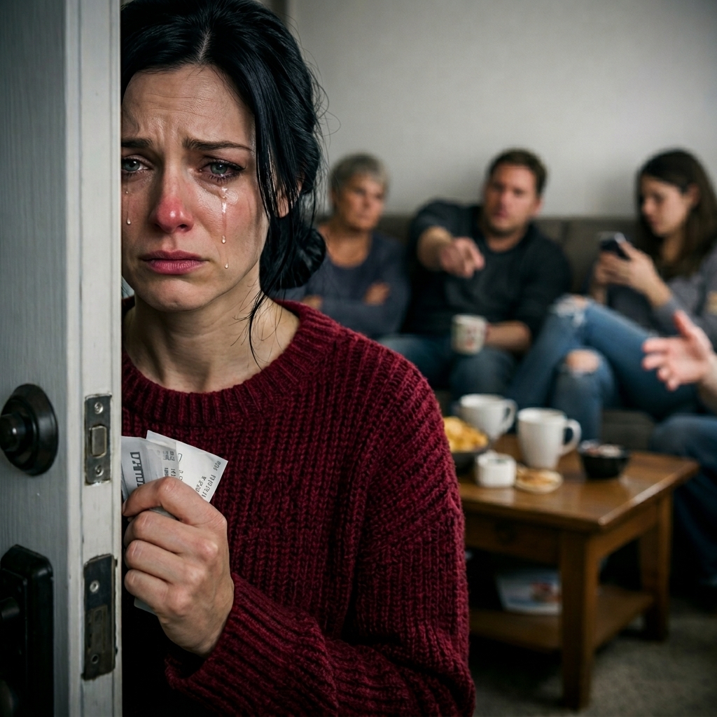 Ik won miljoenen in de loterij – en ik vertelde het niemand. Niet mijn moeder. Niet mijn man. Zelfs niet mijn beste vrienden en broers. In plaats daarvan stelde ik een simpele vraag: “Ik zit in de problemen… kunnen jullie me helpen?” Mijn moeder zuchtte: “Betrek ons niet in jouw problemen.” Mijn broer lachte: “Verkoop iets.” Toen klonk er een zachte stem die de wreedheid doorbrak: “Zeg me waar je bent. Ik kom eraan.” Toen besefte ik… de jackpot was niet het geld. Het was wie er kwam opdagen.