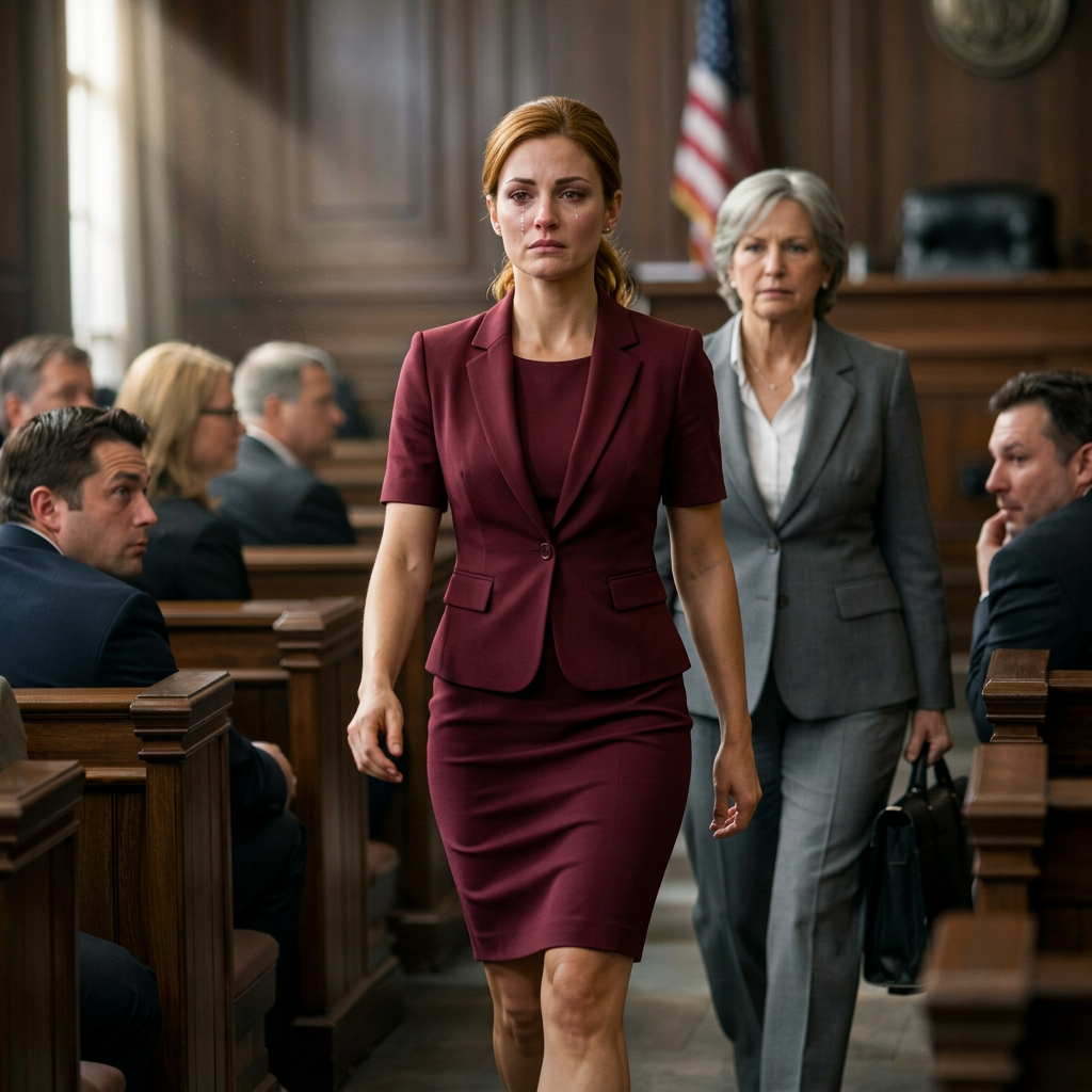 De advocaat van mijn man noemde me te arm om me te verdedigen — toen kwam mijn moeder binnen en verwoestte zijn hele leven