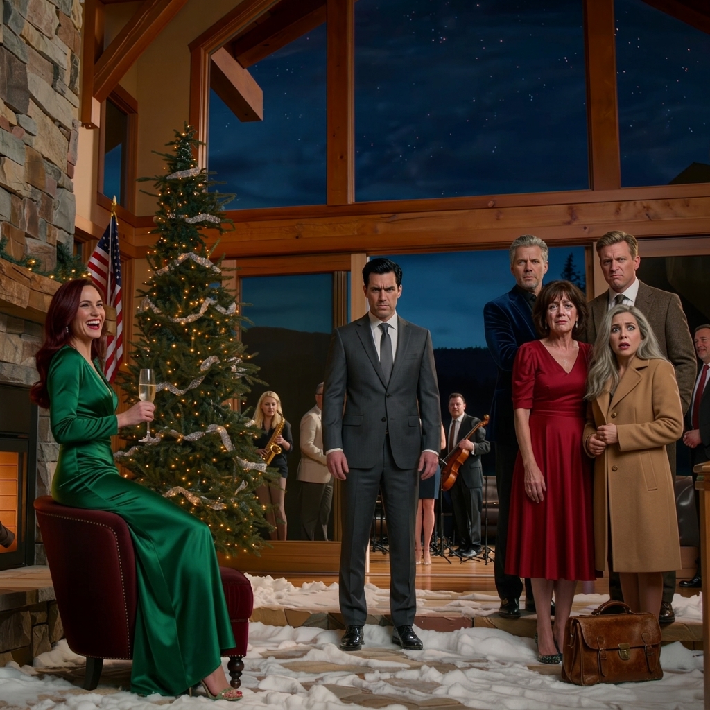 Een week voor Kerstmis hoorde ik mijn ouders en zus een feest van 50.000 dollar plannen met mijn geld – zonder het mij te vragen. Ik bleef kalm. Kerstavond? Geen kaarsen. Geen kalkoen. Alleen een ongemakkelijke stilte. Ondertussen postte ik vanuit mijn villa van 3 miljoen dollar, waar ik mijn eigen extravagante feest gaf. Mijn moeder belde me…