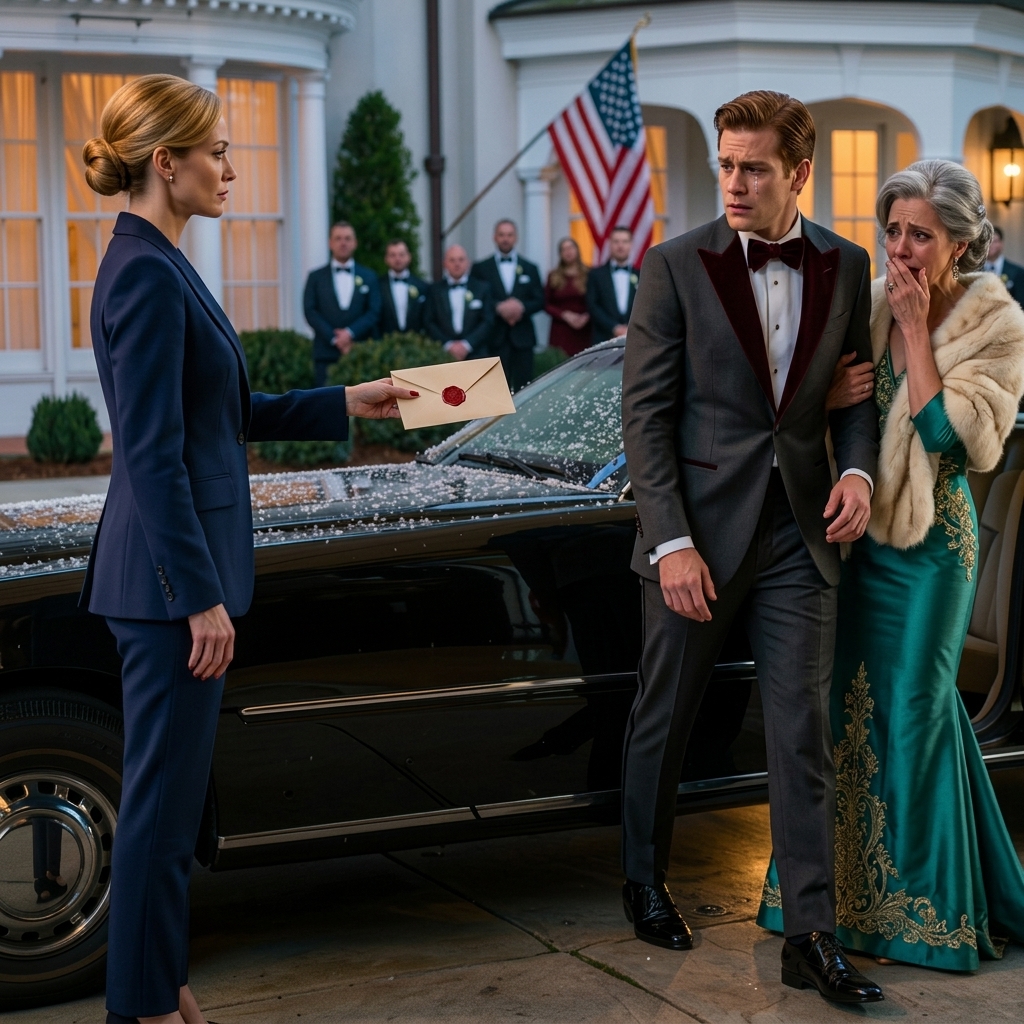 Mijn broer had de hele familie uitgenodigd voor zijn extravagante bruiloft… behalve ik. Een paar uur later kreeg ik een berichtje: “Kom later even langs, dan hebben we een bordje voor je gereserveerd.” Ik antwoordde niet. Die avond lag er een envelop voor de deur.