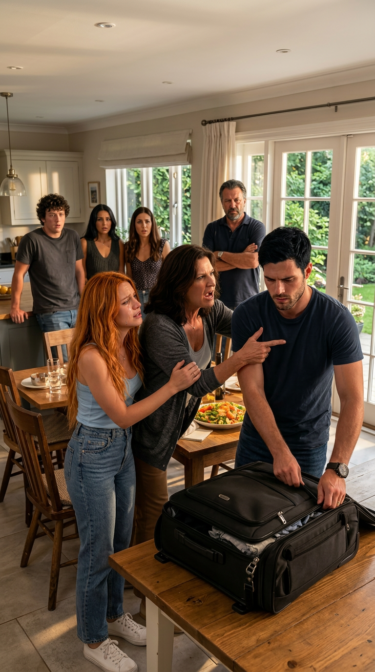 Een momentje… – Haar oom glimlachte: ‘Dus wanneer doe je een aanzoek?’ Voordat ik iets kon zeggen, zei haar moeder: “Hopelijk nooit. Ze…