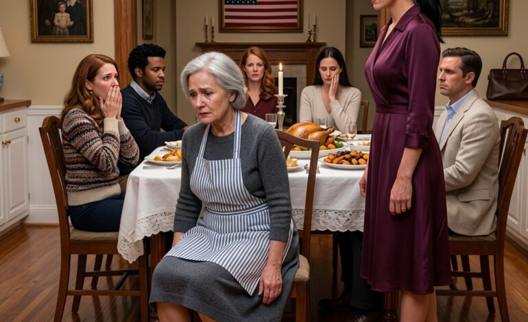 Mijn schoondochter zei: “Die stoel is niet voor jou,” in mijn eigen huis… Maar wat ik vervolgens deed, zorgde ervoor dat het muisstil werd in de kamer.