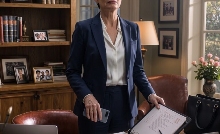 My son called to say he and his wife had moved to Florida a week earlier and “forgot to tell me,” and while his wife’s voice floated through the phone telling him not to drag it out or I’d start another guilt trip, I said, “All right, son. Good luck,” hung up, walked into my late husband’s office, and opened the one folder they had both spent years assuming I was too softhearted to ever use against them.