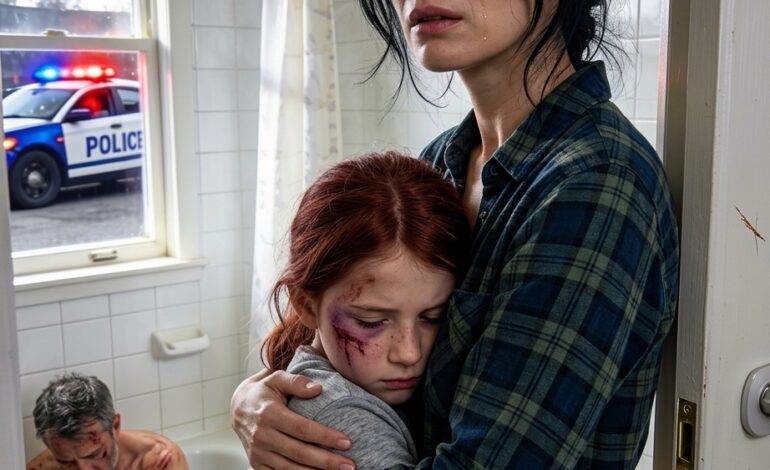 Je 5-jarige zei: “Papa zegt dat badspelletjes geheim zijn”… Dus je keek door de kier in de deur, zag één seconde verkeerd en belde 112 voordat hij het verhaal nog eens kon aanraken