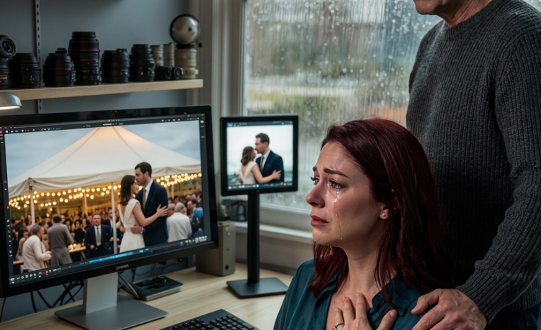 Twee weken na mijn bruiloft belde de fotograaf me op en zei dat ik het mijn ouders nog niet mocht vertellen, omdat hij iets had gevonden wat ik eerst moest zien. Toen ik in zijn studio zat en zag hoe een reflectie in de spiegel achter de feesttent mijn man en mijn bruidsmeisje in één beeld vastlegde, een beeld waarvan ze het bestaan nooit hadden vermoed, realiseerde ik me dat de gelukkigste dag van mijn leven was gebruikt als dekmantel voor iets veel afschuwelijks.