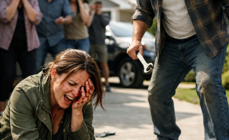 Mijn vader sloeg mijn kaak kapot met een moersleutel vanwege de opbrengst van een garageverkoop