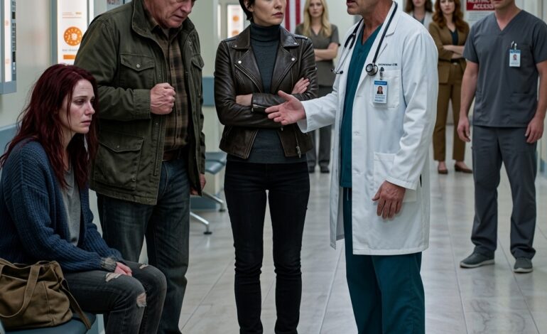 My Dad Snapped As He Nudged My Chair With His Foot. “Quiet.” My Sister Smiled When I Winced. The Doctor Stepped In—And The Room Changed.