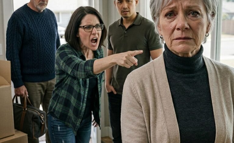 Een momentje… – We betaalden elke maand de hypotheek van $ 3200, waarna de vrouw van mijn zoon glimlachte en vroeg: ‘Kun je…