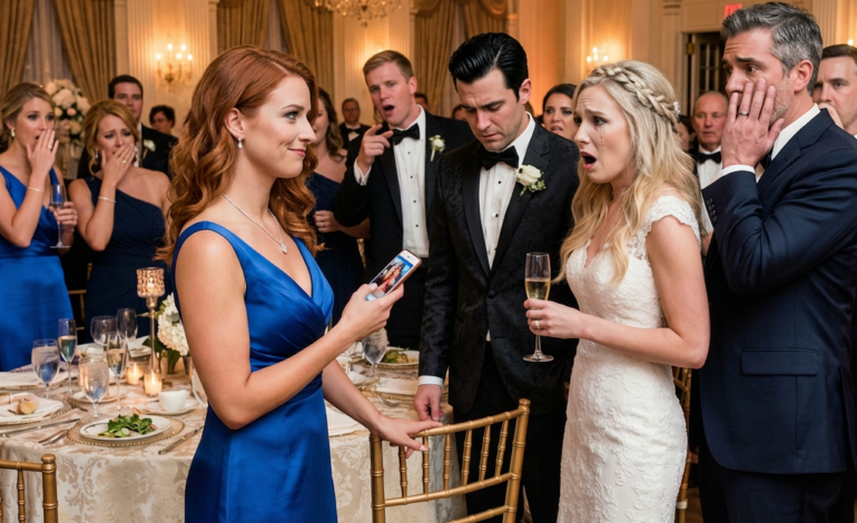 Just a moment… – Tijdens de huwelijksnacht van mijn zus stond ze voor iedereen, wees naar mij en zei: ‘Zeg maar dat ik ongelijk…