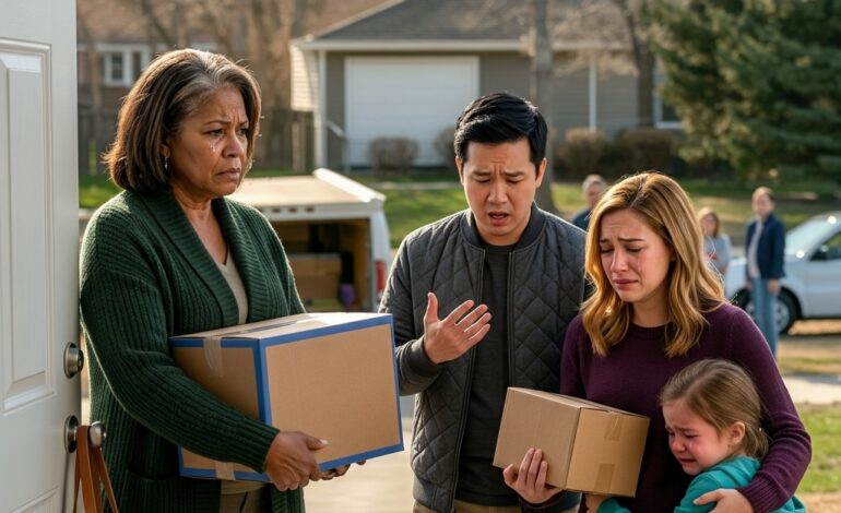 Mijn zoon kwam aan met een verhuiswagen, totdat ik de ene map vasthield die alles veranderde